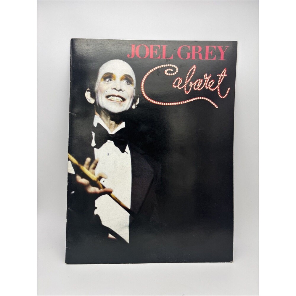 Vintage Joel Grey "Cabaret" Souvenir Program – 1987